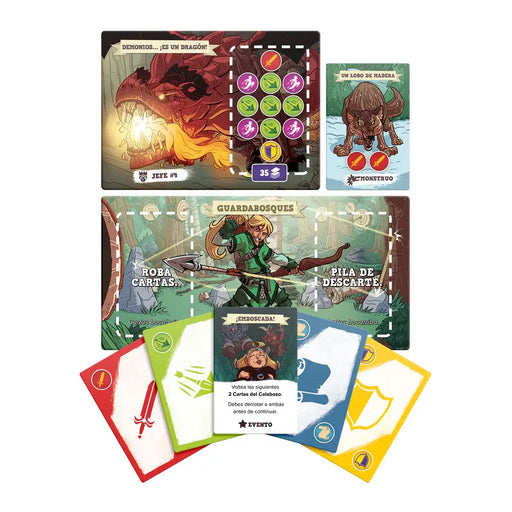 5 Minutos en el calabozo Juego de Mesa Novelty