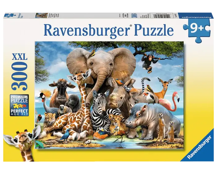 Amigos de África Rompecabezas 300 Piezas XXL Ravensburger