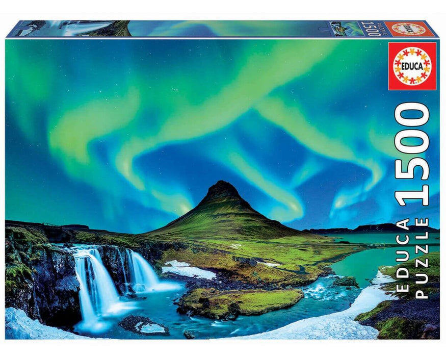 Aurora Boreal, Islandia - Rompecabezas 1500 Piezas