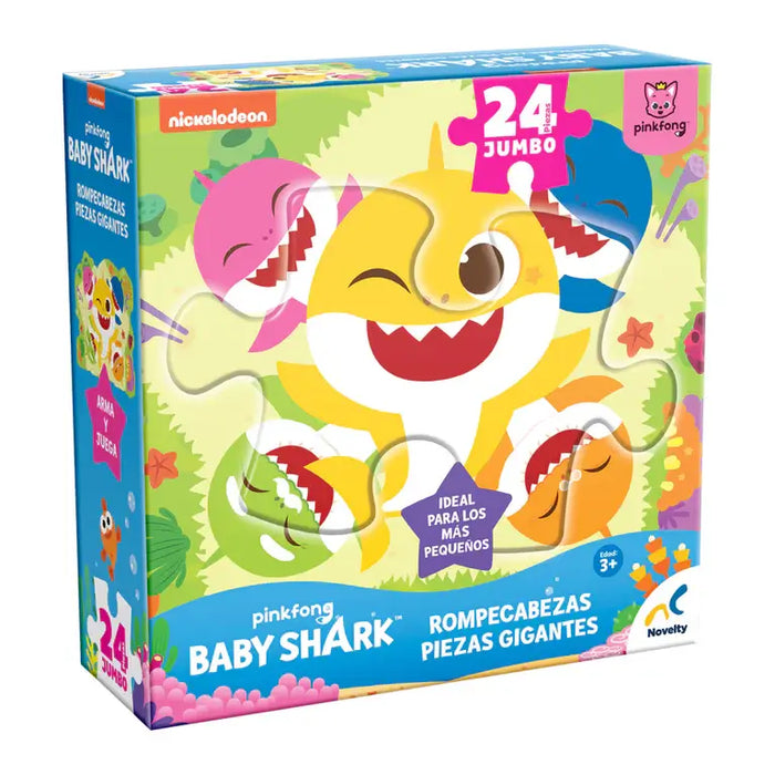 Baby Shark Rompecabezas Piezas Gigantes Novelty