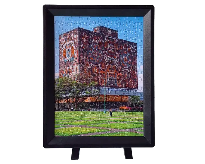 Biblioteca Central UNAM Rompecabezas Miniatura Pintoo