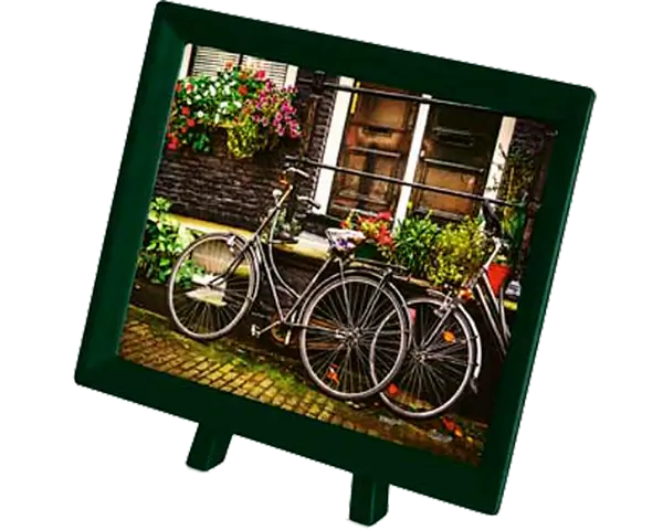 Bicicletas en Amsterdam rompecabezas miniatura Pintoo