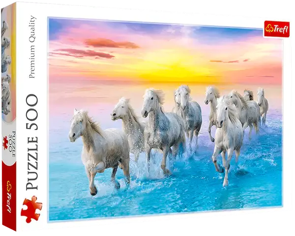 Caballos Galopando Rompecabezas 500 piezas Trefl