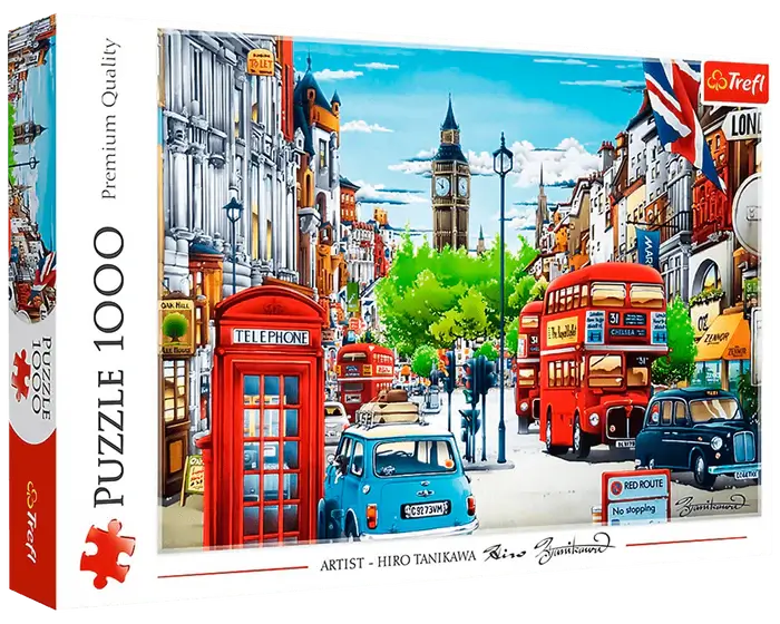 Calle de Londres Rompecabezas 1000 Piezas Trefl
