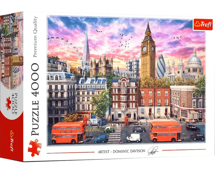 Caminando por Londres Rompecabezas marca Trefl 4000 Piezas