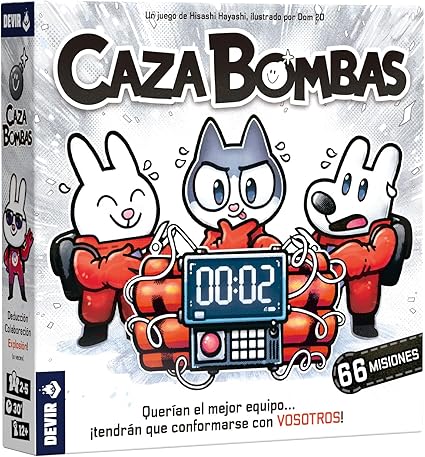 Caza Bombas Juego de Mesa Devir