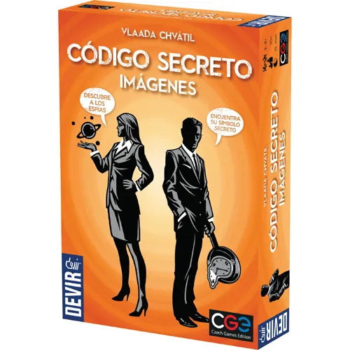 Código Secreto Imágenes Juego de Mesa Familiar Devir