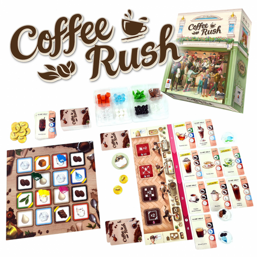 Coffe Rush Juego de Mesa Mar Lúdico