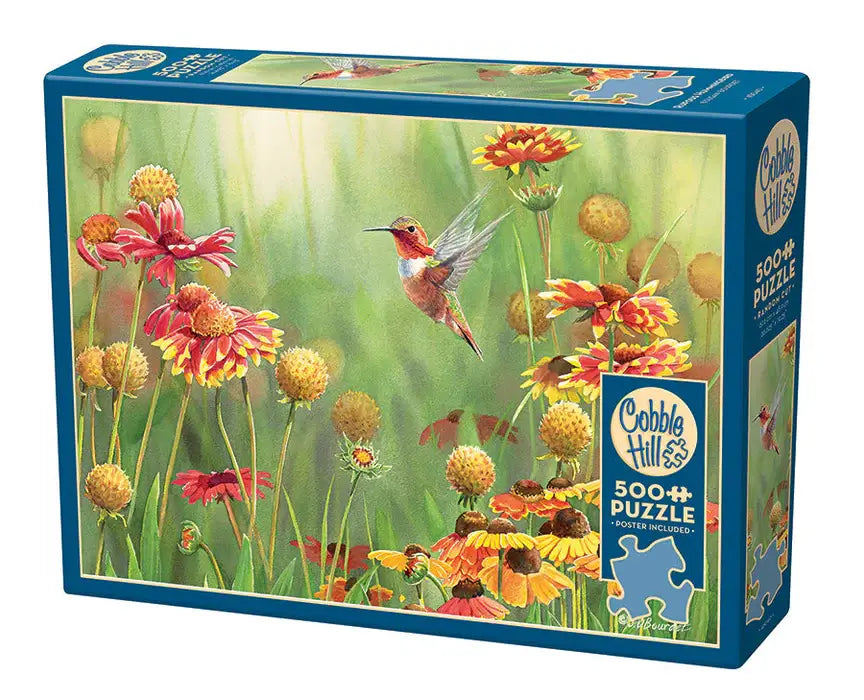 Colibri Rufous Rompecabezas 500 Piezas Cobble Hill