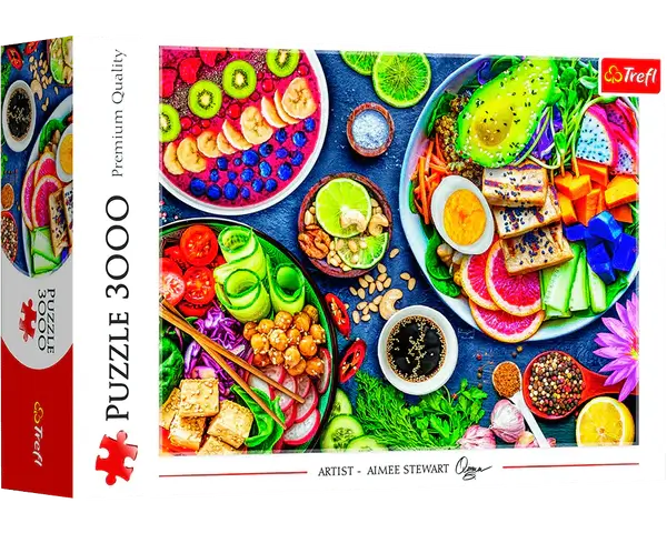 Comida Asiática Rompecabezas 3000 piezas Trefl
