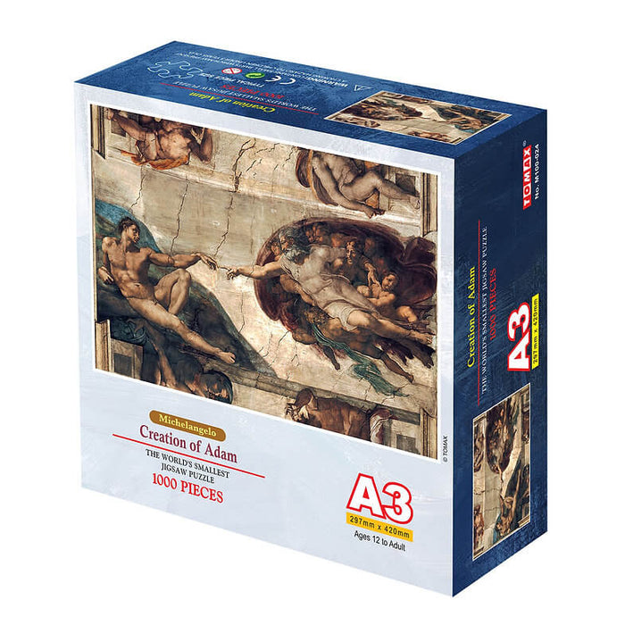 Creation of Adam Rompecabezas Miniatura 1000 Piezas Tomax