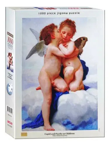 Cupid and Psyche as Children, Bouguereau Rompecabezas 1000 Piezas Tomax