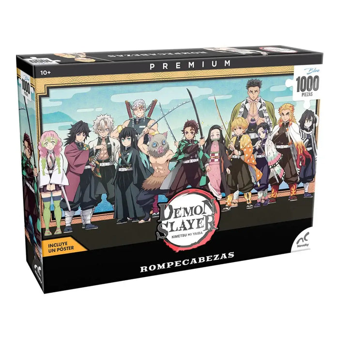 Demon Slayer Premium Rompecabezas Panorámico 1000 Piezas Novelty