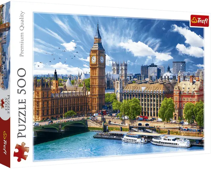 Día Soleado en Londres Rompecabezas 500 Piezas Trefl