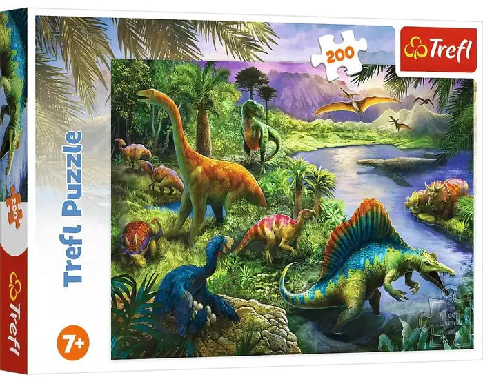 Dinosaurios Rompecabezas 200 Piezas Trefl