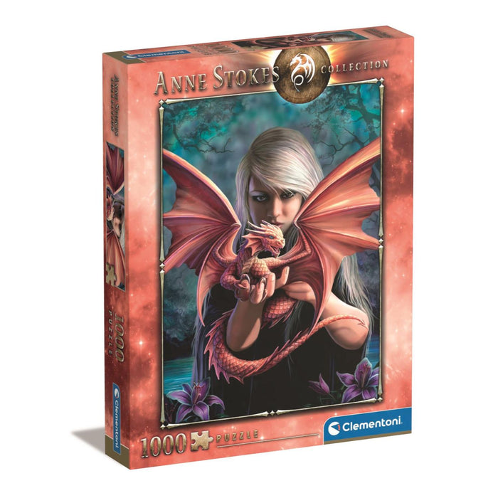 Dragonkin Anne Stokes rompecabezas 1000 Piezas Clementoni