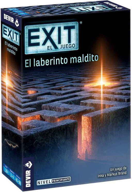 EXIT 19 - El Laberinto Maldito Juego de Mesa Devir