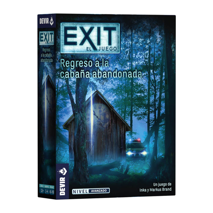 EXIT 21 Regreso a la Cabaña Abandonada Juego de Mesa Devir