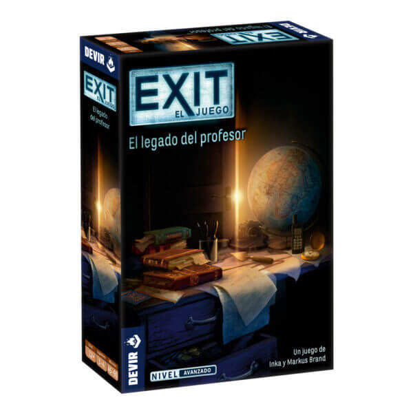 EXIT El Legado del Profesor Juego de Mesa Devir
