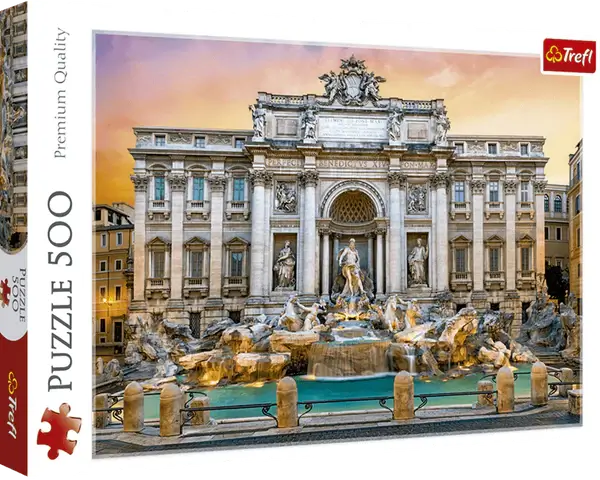 Fontana Di Trevi Rompecabezas 500 piezas Trefl