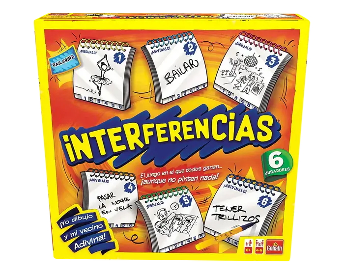 Interferencias Juego de Mesa Goliath