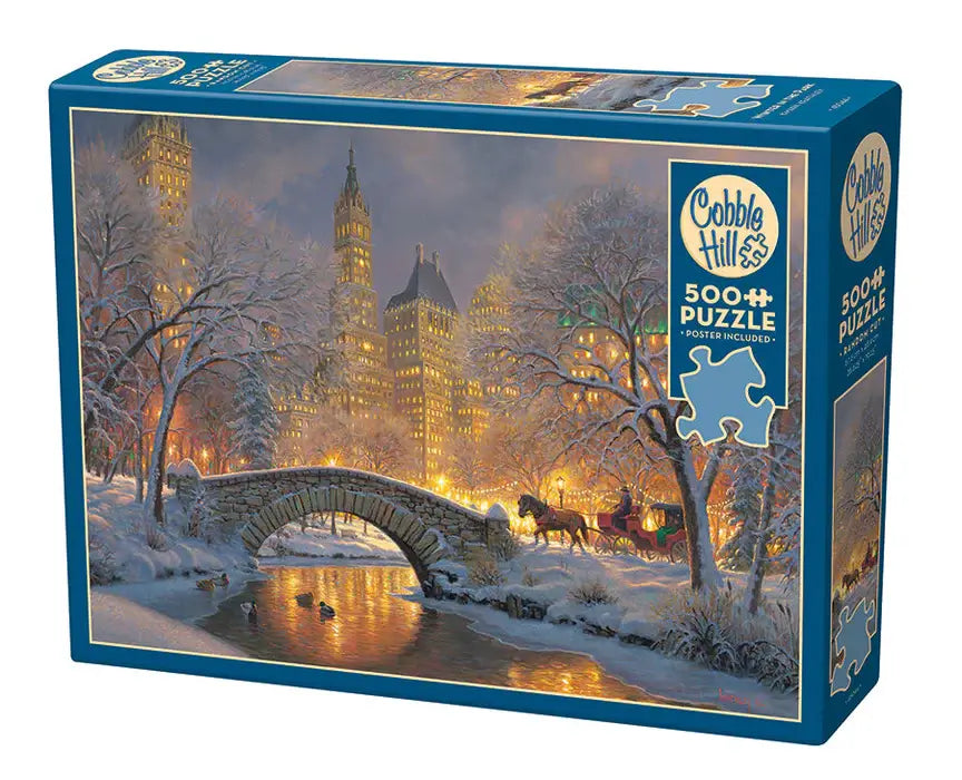 Invierno en Central Park Rompecabezas 500 Piezas Cobble Hill