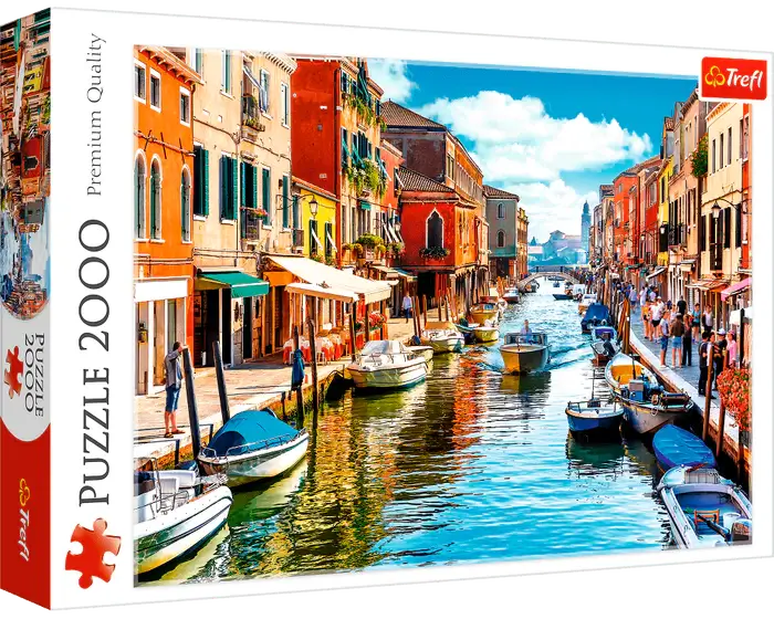 Isla de Murano, Venecia Rompecabezas 2000 piezas Trefl