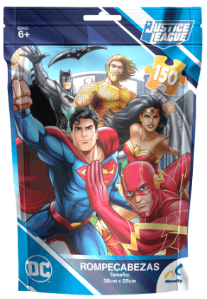 Justice League Rompecabezas en Bolsa