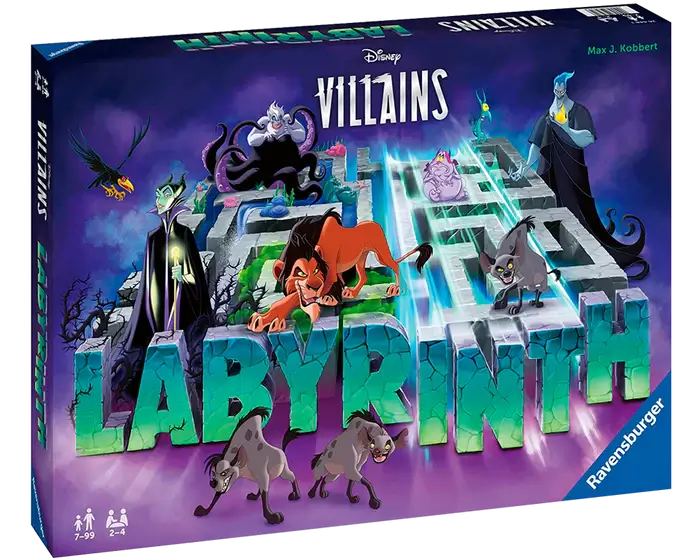 Laberinto Villanos Juego de Mesa Ravensburger