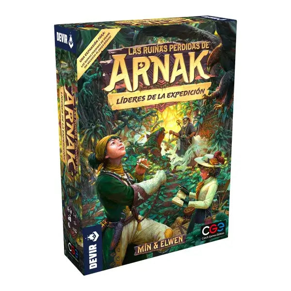 Las Ruinas Perdidas De Arnak: Líderes de la Expedición - PREVENTA - Juego de mesa