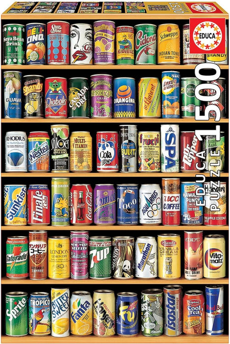 Latas de Refrescos Rompecabezas 1500 Piezas EDUCA