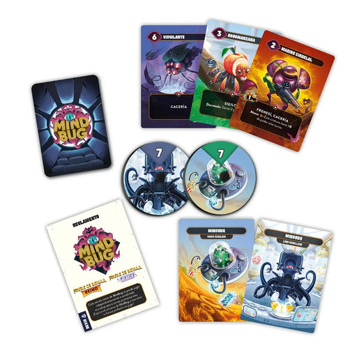 Mindbug Batalla de Frutas Galaxia Preventa Juego de Mesa Devir