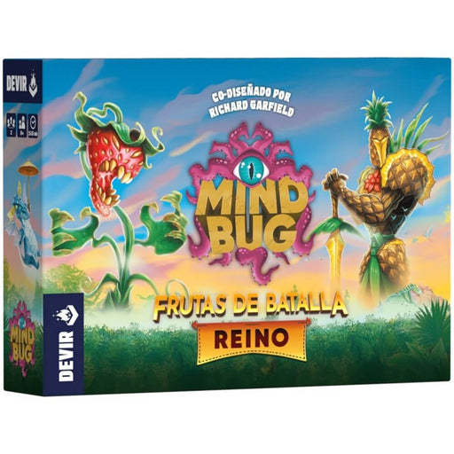Mindbug Batalla de Frutas Reino Preventa Juego de Mesa Devir