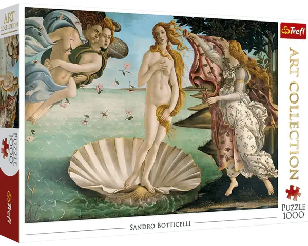 Nacimiento de Venus Botticelli Rompecabezas 1000 piezas Trefl