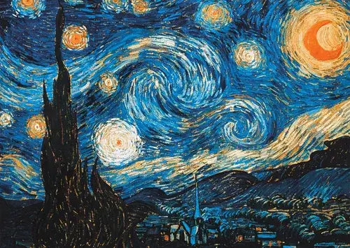Noche Estrellada Rompecabezas Miniatura 1000 Piezas Tomax