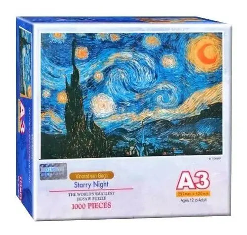 Noche Estrellada Rompecabezas Miniatura 1000 Piezas Tomax