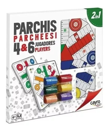 Parchis Parcheesi - Juego de Mesa