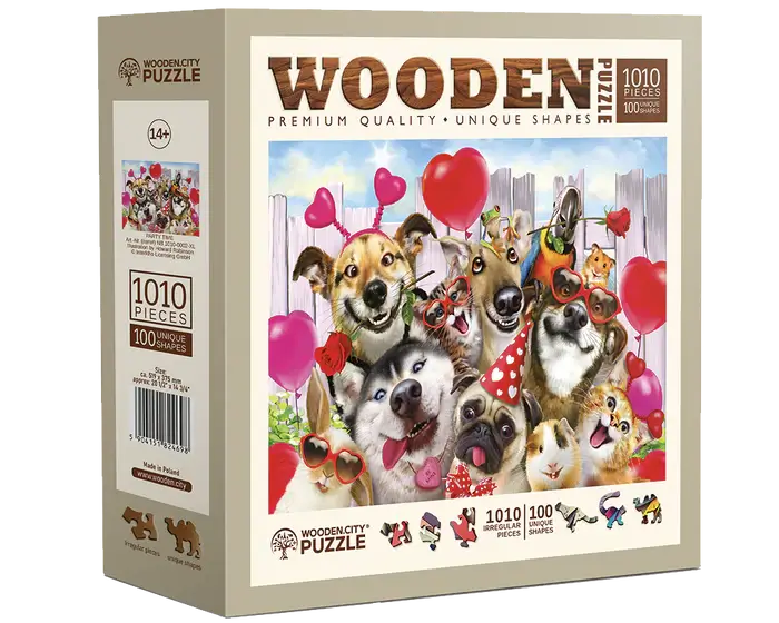 Party Time Rompecabezas de Madera 1010 Piezas Wooden
