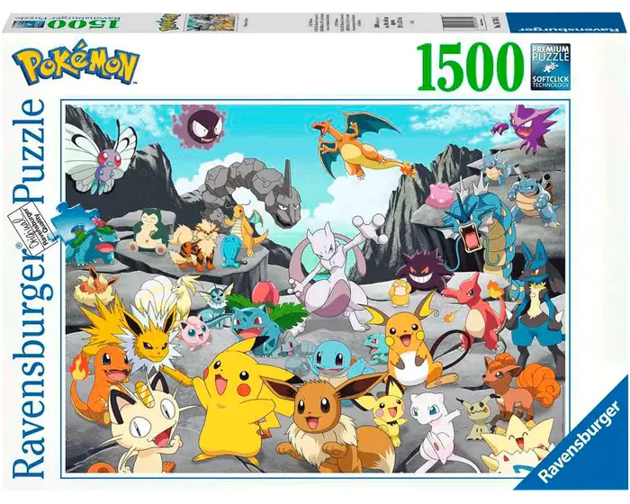 Pokémon Classics Rompecabezas 1500 Piezas Ravensburger