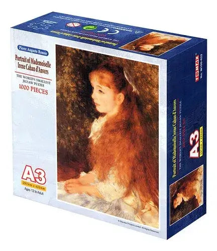 Portrait of Irene Cahan - Rompecabezas Miniatura 1000 Piezas