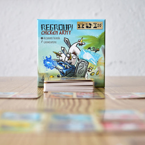 Regroup! Chicken Army Juego de Mesa Draco Studios