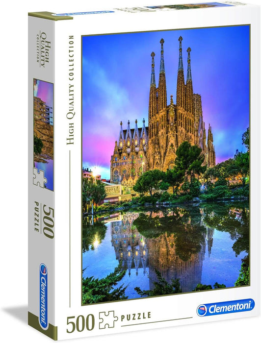 Sagrada Familia, Barcelona Rompecabezas 500 Piezas Clementoni