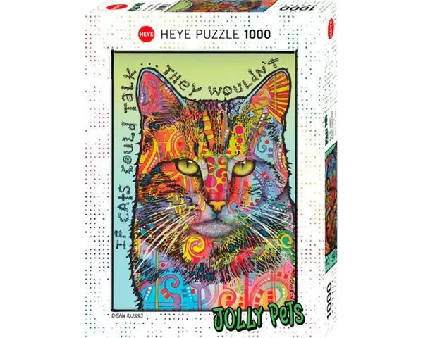 Si Los Gatos Hablaran, Jolly Pets Rompecabezas 1000 piezas Heye