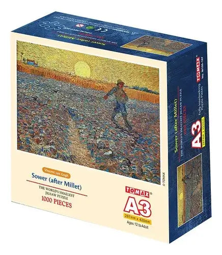 Sower (after Millet) by Vincent Van G Rompecabezas Miniatura 1000 Piezas Tomax