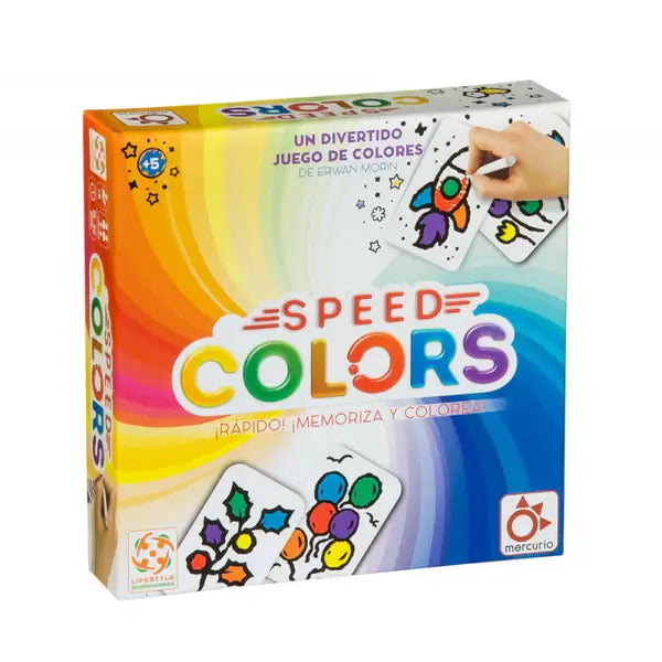 Speed Colors Juego de Mesa Asmodee