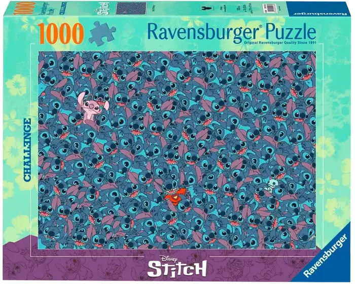 Stitch Challenge Rompecabezas 1000 Piezas Ravensburger