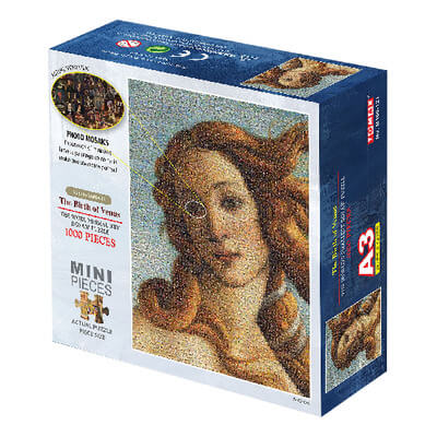The Birth of Venus - Rompecabezas Miniatura 1000 Piezas