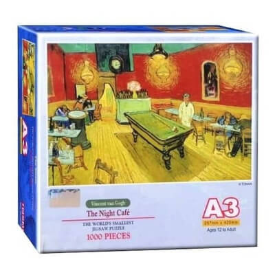 The Nigth Cafe Rompecabezas Miniatura 1000 Piezas Tomax