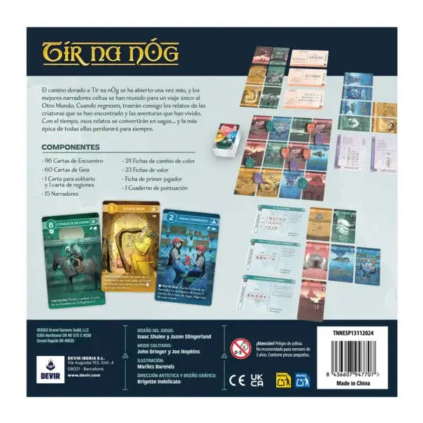 Tír na nÓg PREVENTA Juego de Mesa