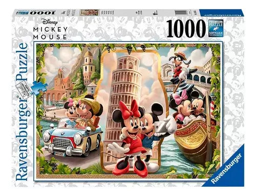 Vacaciones de Mickey y Minnie Rompecabezas 1000 Piezas Ravensburger